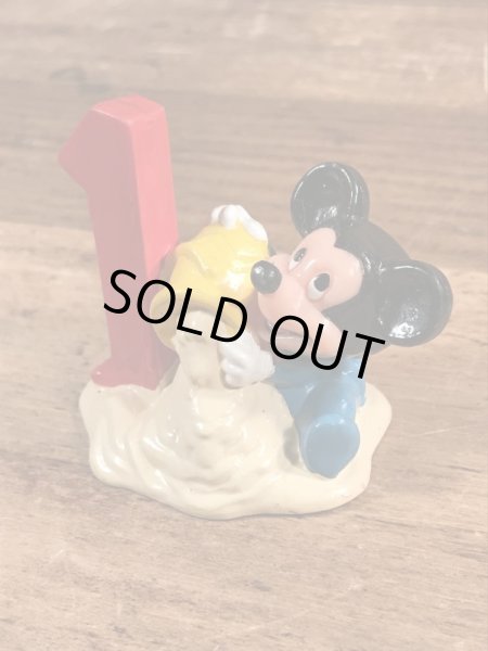 ディズニーのベイビーミッキーマウスのヴィンテージのおもちゃ