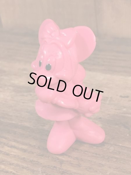 70年代頃のミニーマウスのヴィンテージのPVCフィギュア