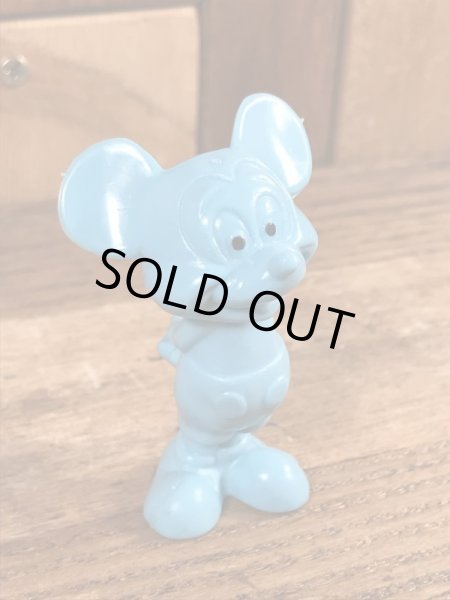 70年代頃のミッキーマウスのビンテージのPVCフィギュア