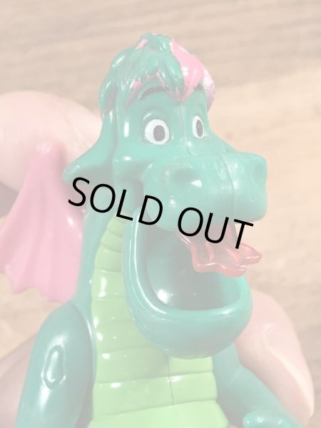 90年代頃のディズニーのピートとドラゴンのエリオットのビンテージのミールトイ