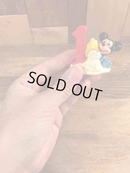 ディズニーのベイビーミッキーマウスのヴィンテージのおもちゃ