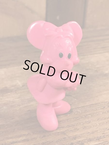 ディズニーのミニーマウスのビンテージのトイ