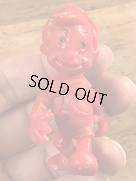 70年代頃のピノキオのビンテージのPVCフィギュア