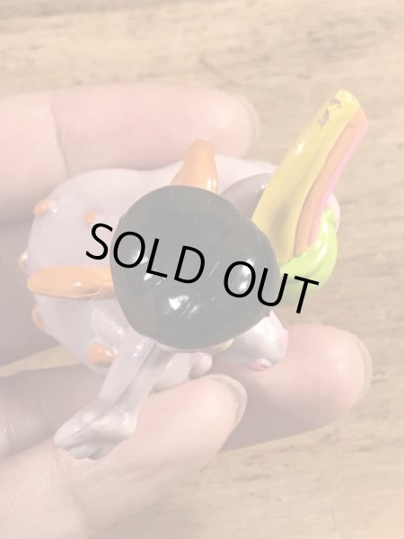 80年代頃のディズニーのエプコットフィグメントドラゴンのビンテージのPVCフィギュア