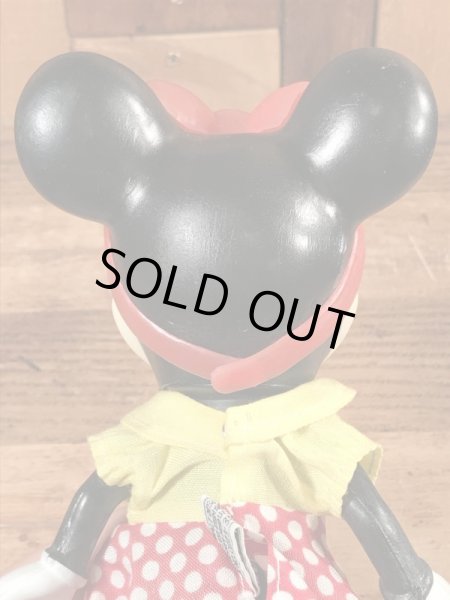 70年代頃のミニーマウスのビンテージのフィギュア