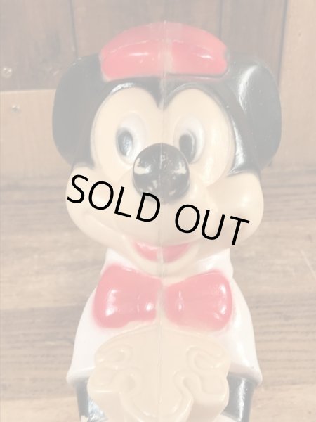 60〜70年代頃のミッキーマウスのビンテージの貯金箱