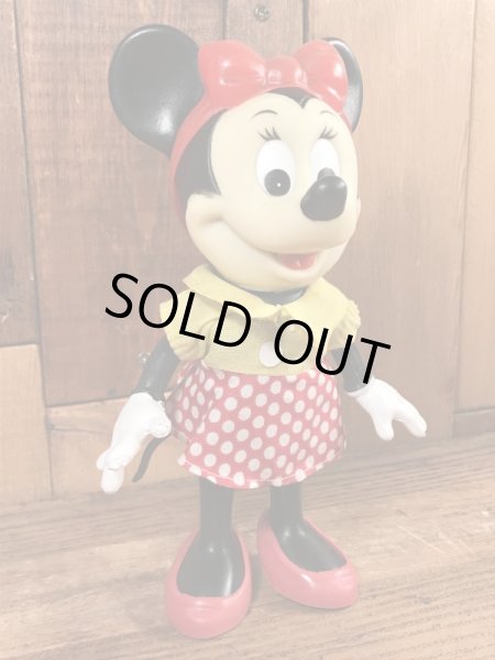 70年代頃のミニーマウスのビンテージのフィギュア