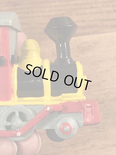 90年代頃〜の汽車に乗ったミッキーマウスのヴィンテージのフィギュア