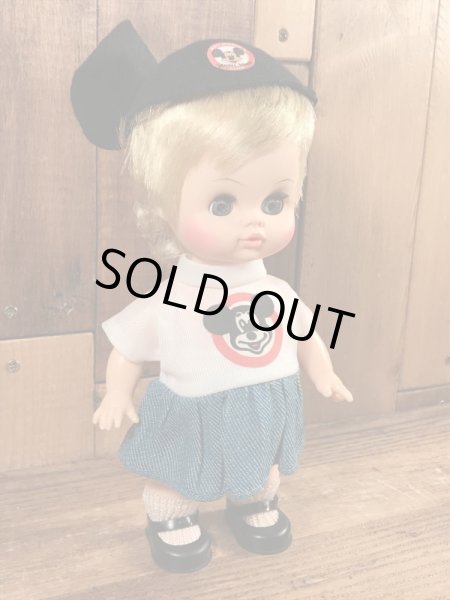 70年代頃のミッキーマウスクラブのビンテージのマウスケッタードール