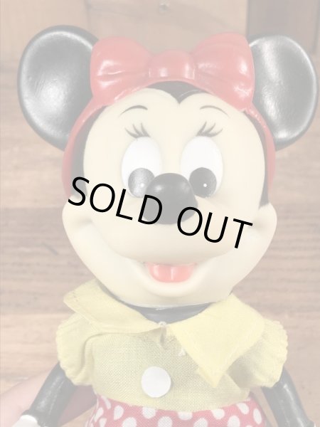 70年代頃のミニーマウスのビンテージのフィギュア