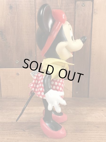 70年代頃のミニーマウスのビンテージのフィギュア