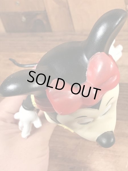 70年代頃のミニーマウスのビンテージのフィギュア