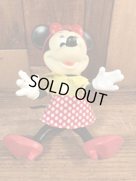 70年代頃のミニーマウスのビンテージのフィギュア