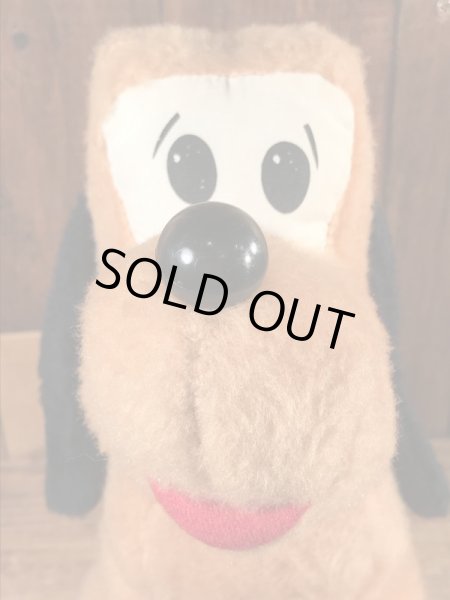 70年代頃のプルートのビンテージのぬいぐるみ