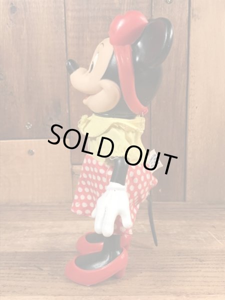 70年代頃のミニーマウスのヴィンテージのフィギュア