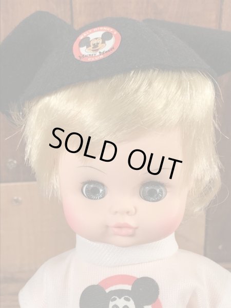 70年代頃のミッキーマウスクラブのビンテージのマウスケッタードール