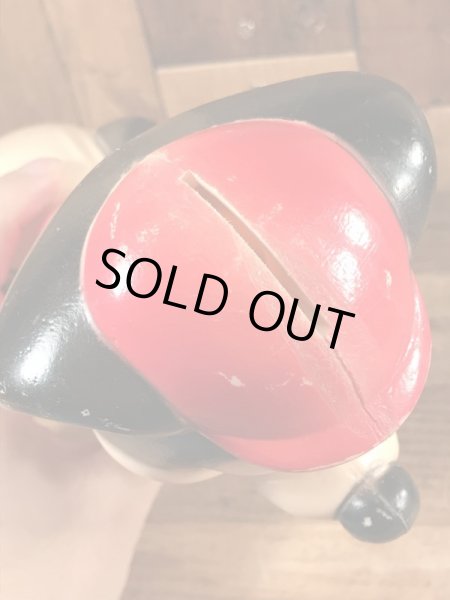 60〜70年代頃のミッキーマウスのビンテージの貯金箱