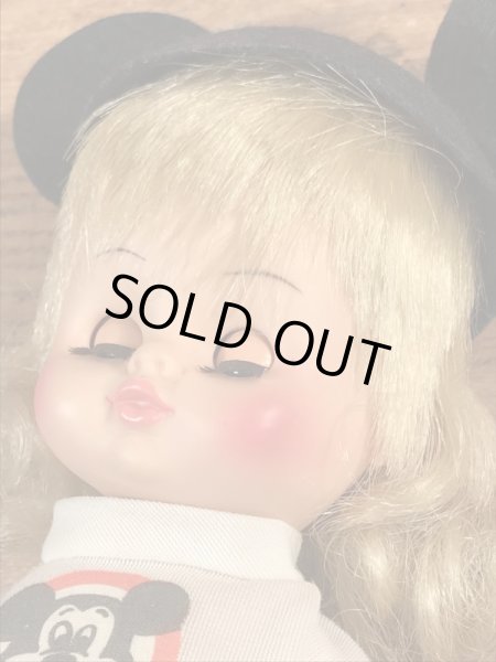 70年代頃のミッキーマウスクラブのヴィンテージのマウスケッタードール