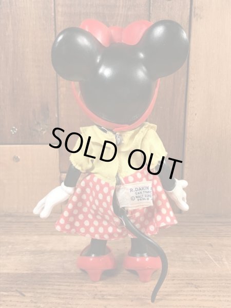 70年代頃のミニーマウスのヴィンテージのフィギュア