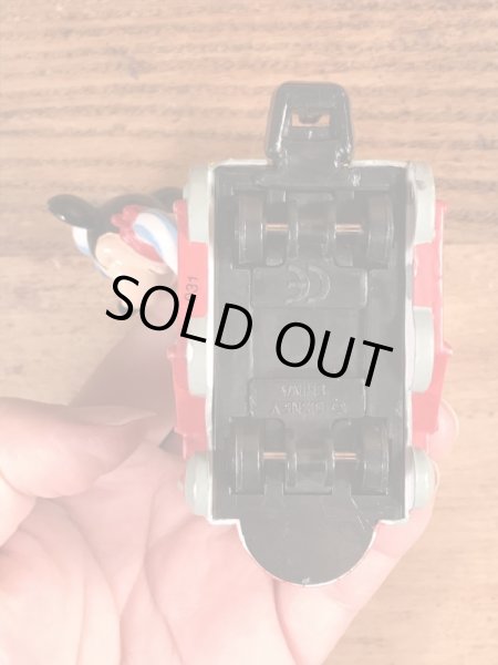 90年代頃〜の汽車に乗ったミッキーマウスのヴィンテージのフィギュア