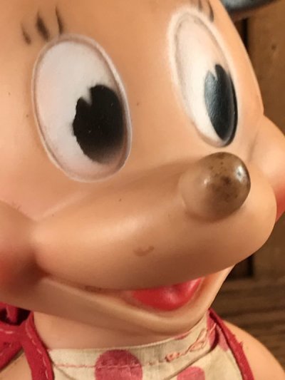 画像2: The Sun Rubber Minnie Mouse Squeeze Doll　ミニーマウス　ビンテージ　ラバードール　ディズニー　50年代