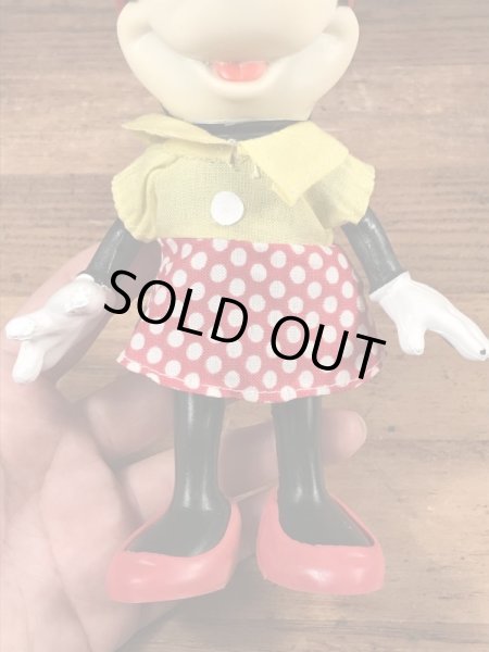 ディズニーのミニーマウスのヴィンテージのトイ