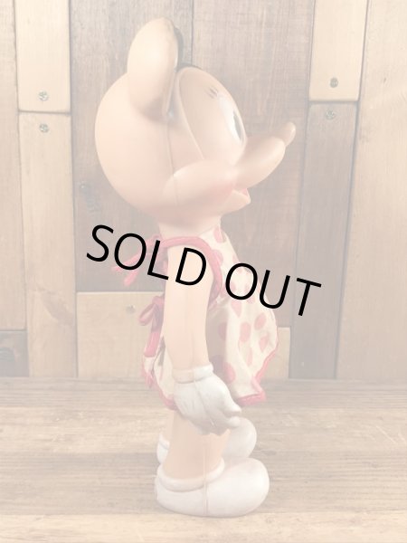 ディズニーのミニーマウスのビンテージトイ