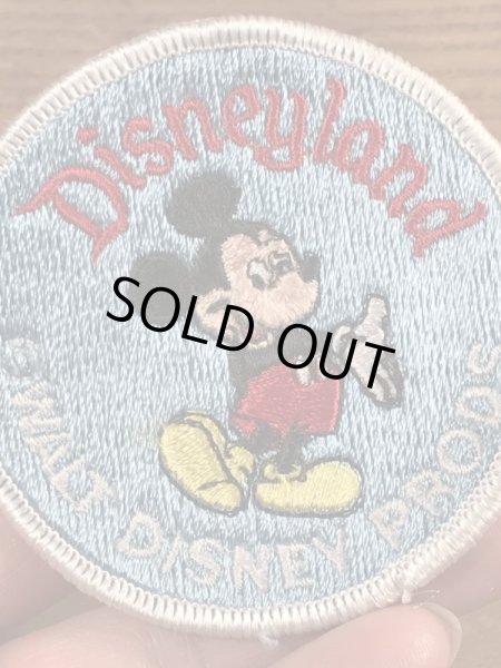 70年代頃のミッキーマウスのビンテージのワッペン