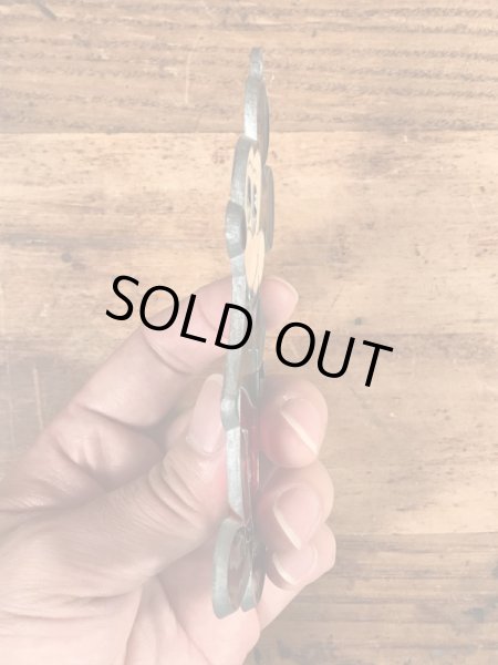 70年代頃のミッキーマウスのビンテージのステンドグラスオーナメント