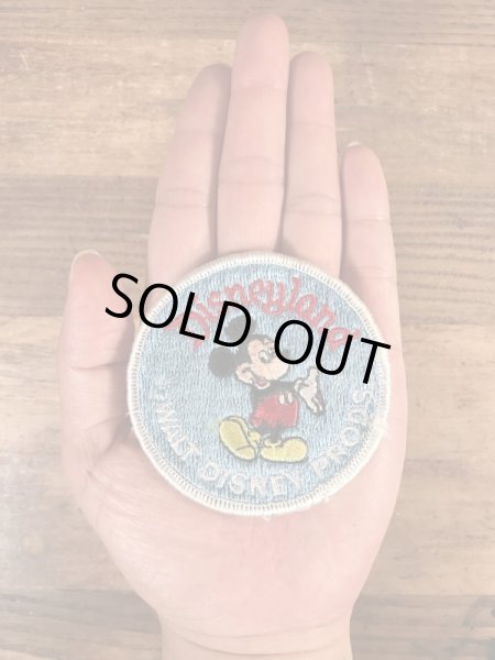 70年代頃のミッキーマウスのビンテージのワッペン