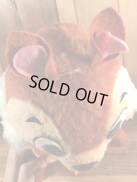 70年代頃のディズニーのチップとデールのビンテージのぬいぐるみ