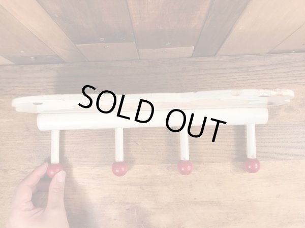 70年代頃のくまのプーさんのビンテージの壁掛けハンガー