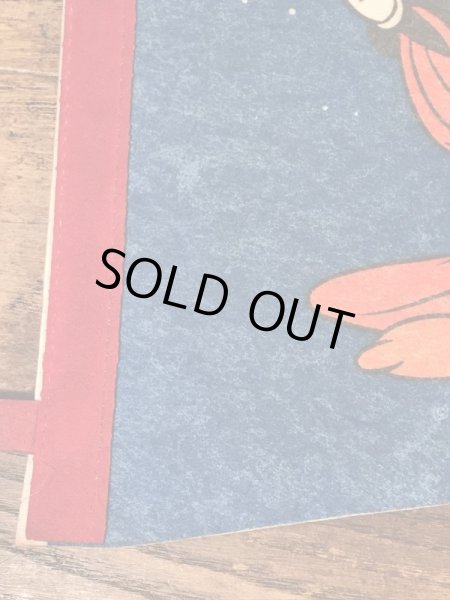 80年代頃のミッキーマウスのビンテージのペナント