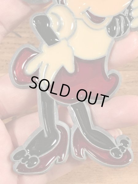 70年代頃のミニーマウスのヴィンテージのステンドグラス風オーナメント