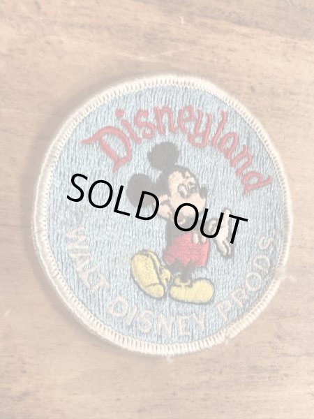 70年代頃のミッキーマウスのビンテージのワッペン