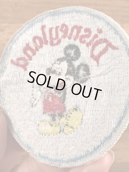 70年代頃のミッキーマウスのビンテージのワッペン