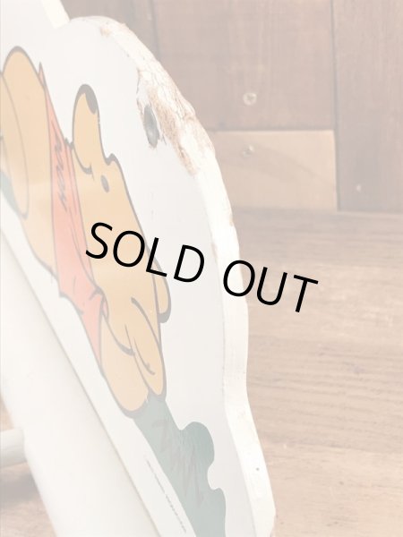 70年代頃のくまのプーさんのビンテージの壁掛けハンガー