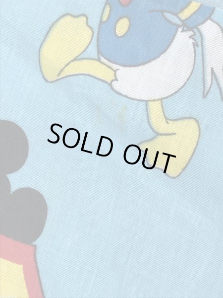 70年代頃のディズニーのビンテージのフリンジシーツ