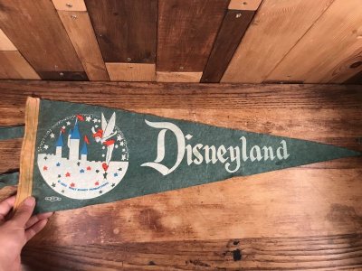 画像3: Disneyland “Tinker Bell” Felt Pennant　ディズニーランド　ビンテージ　ペナント　ティンカーベル　50年代