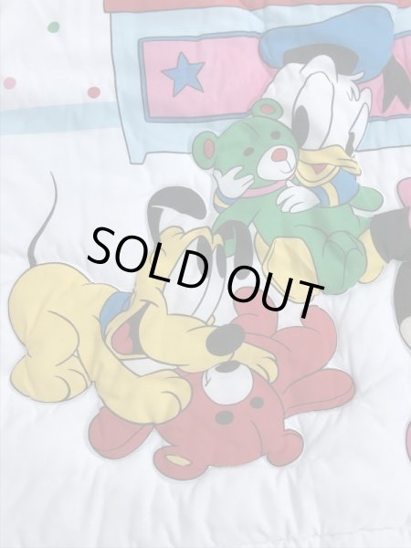 80年代頃のベイビーミッキーマウスのビンテージのお布団