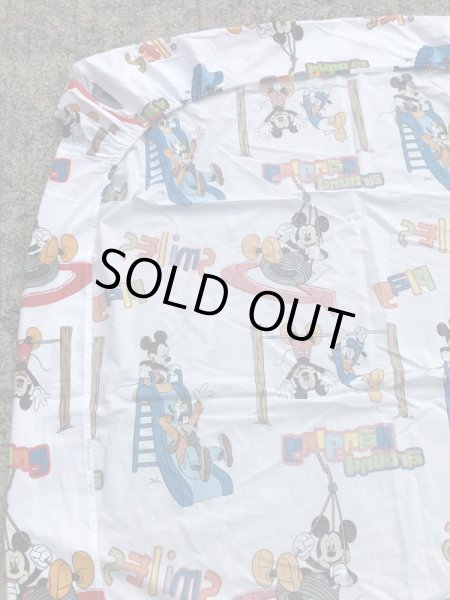 ディズニーのミッキーマウスのビンテージのボックスシーツ