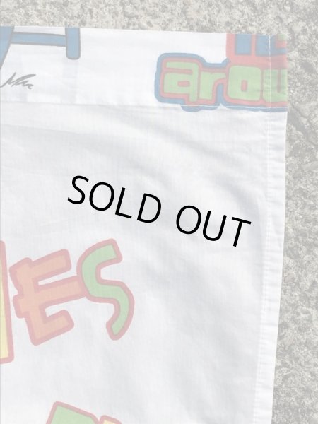 ディズニーのミッキーマウスのビンテージのフラットシーツ