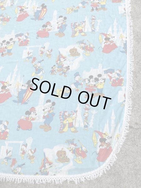70年代頃のディズニーのビンテージのフリンジシーツ