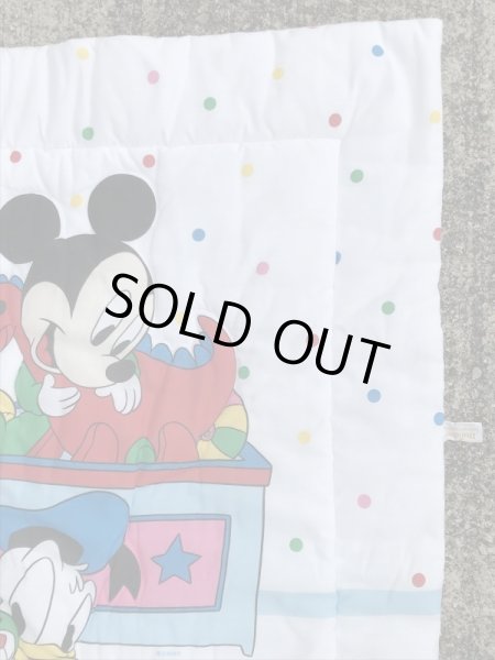 80年代頃のベイビーミッキーマウスのビンテージのお布団