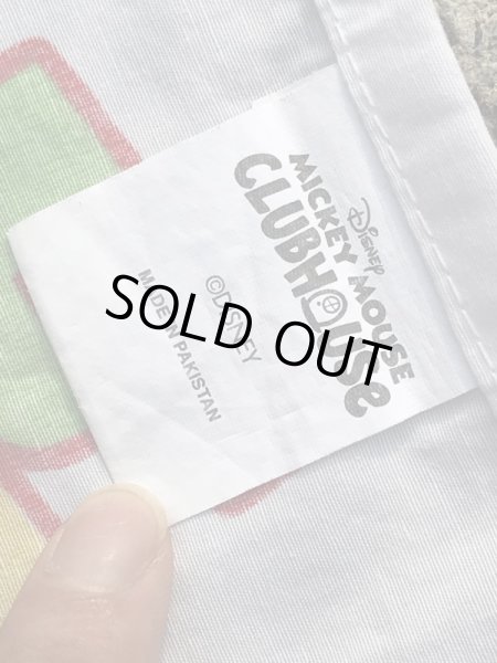 ディズニーのミッキーマウスのビンテージのフラットシーツ