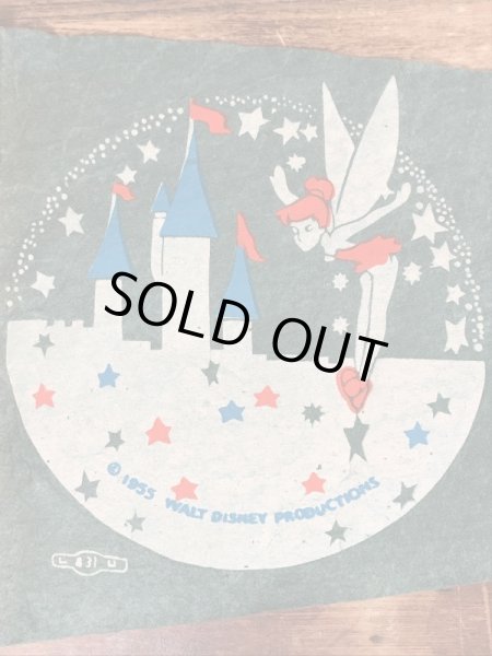 50年代頃のディズニーランドのヴィンテージのペナント