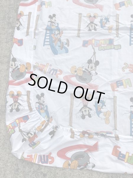 ディズニーのミッキーマウスのビンテージのボックスシーツ