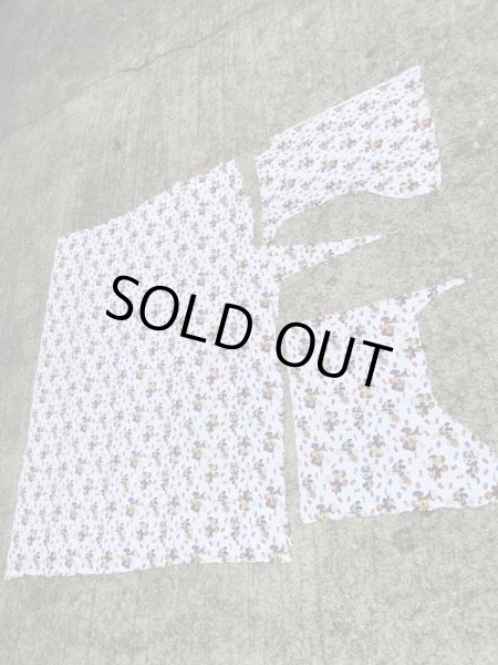 80年代頃~のミッキーマウスのビンテージの端切れ布