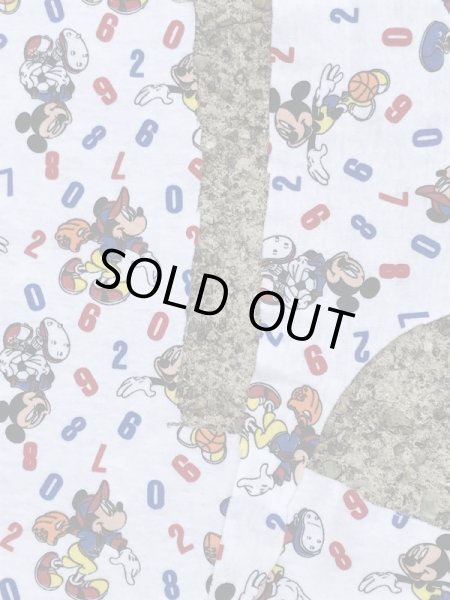80年代頃~のミッキーマウスのビンテージの端切れ布