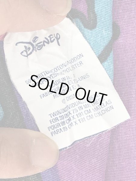 90年代頃のディズニーのポカホンタスのビンテージのボックスシーツ